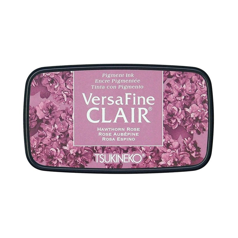 【TSUKINEKO 日本月猫】油性速干极细印台 梦幻柔调 山楂玫瑰 - 印章/印台 - 塑料 粉红色
