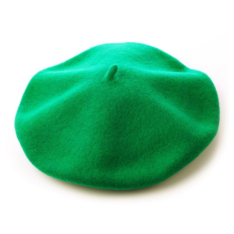 西班牙ELOSEGUI . 女 DAME贝雷帽EL_DAME19071 琉璃绿 - 帽子 - 羊毛 绿色