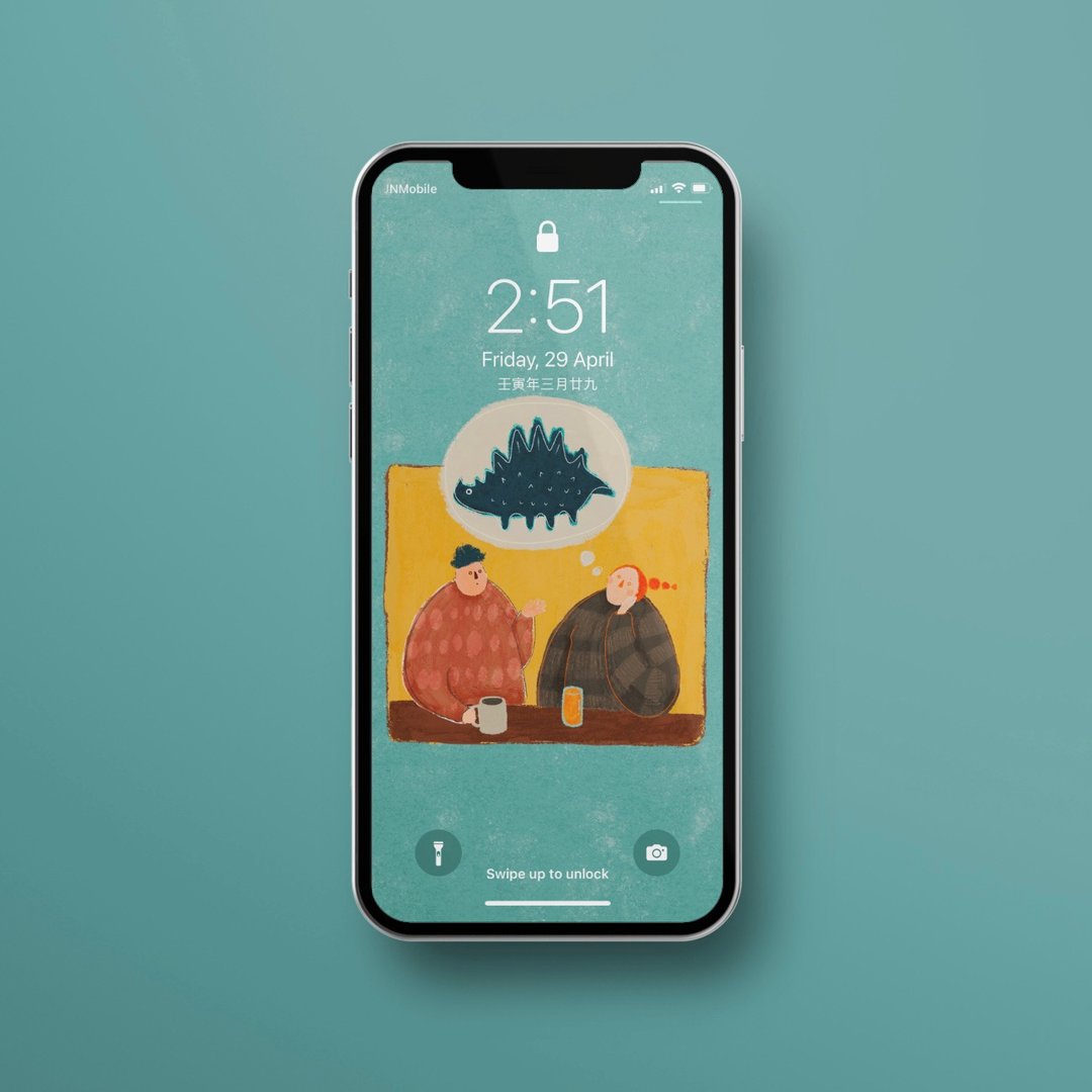 【Digital Wallpaper】放空 - 手机壁纸电子档 - 电脑手机桌布/贴图/App 图示 - 其他材质 