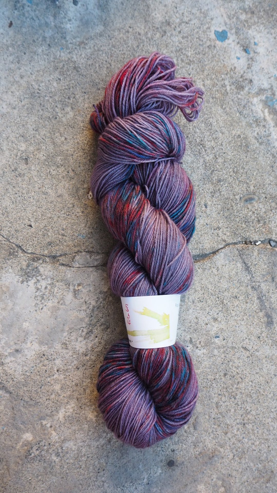 手染线。恋冬(Sock yarn/ 袜线) - 编织/刺绣/羊毛毡/裁缝 - 羊毛 多色