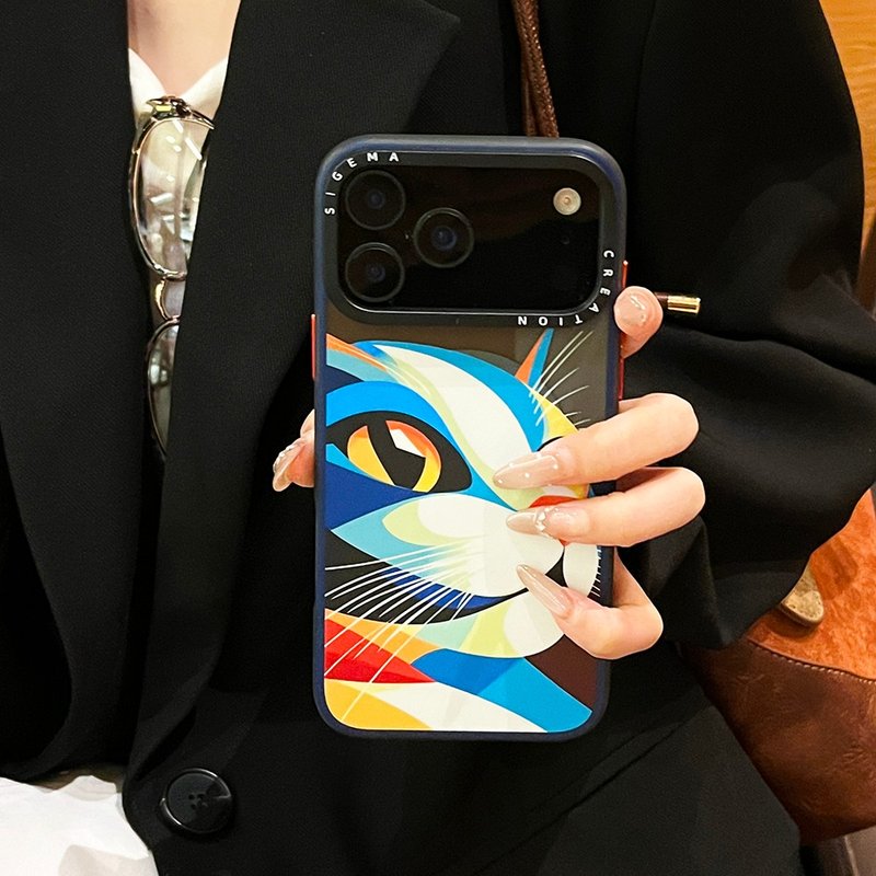 【隐藏式磁吸】Maodrian铝合金按键全磨砂防摔防刮iPhone17p-17pm - 手机壳/手机套 - 塑料 多色