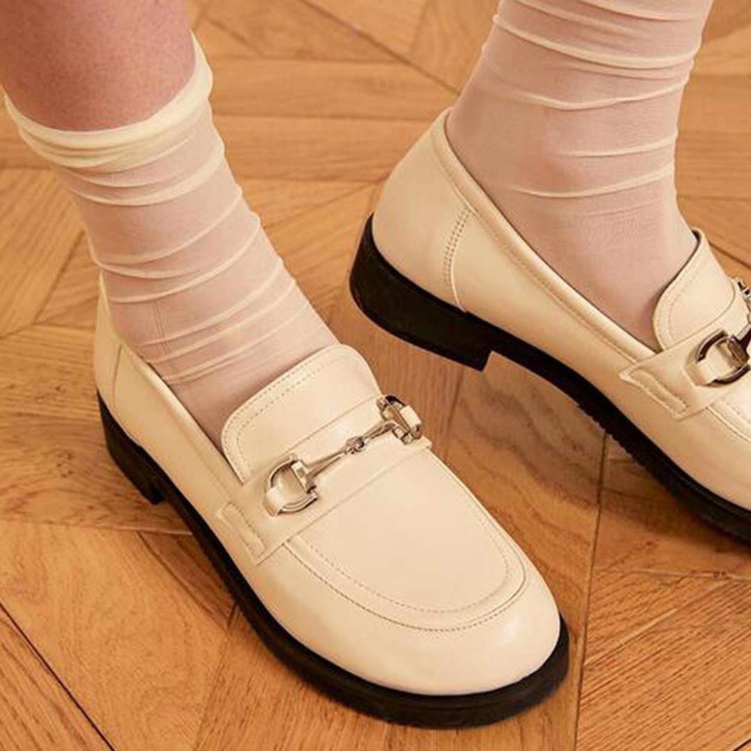 PRE-ORDER SPUR 樂褔跟鞋 SS8006 (Ivory) - 其他女款皮鞋 - 其他材质 