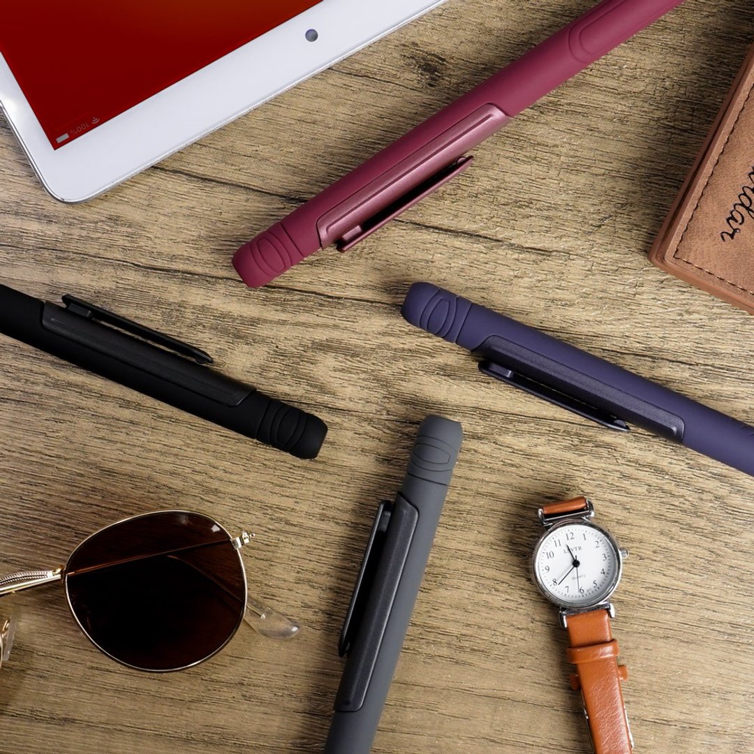 Apple Pencil 1代 可夹式硅胶笔套 - 钢笔造型款 - 数码小物 - 硅胶 多色