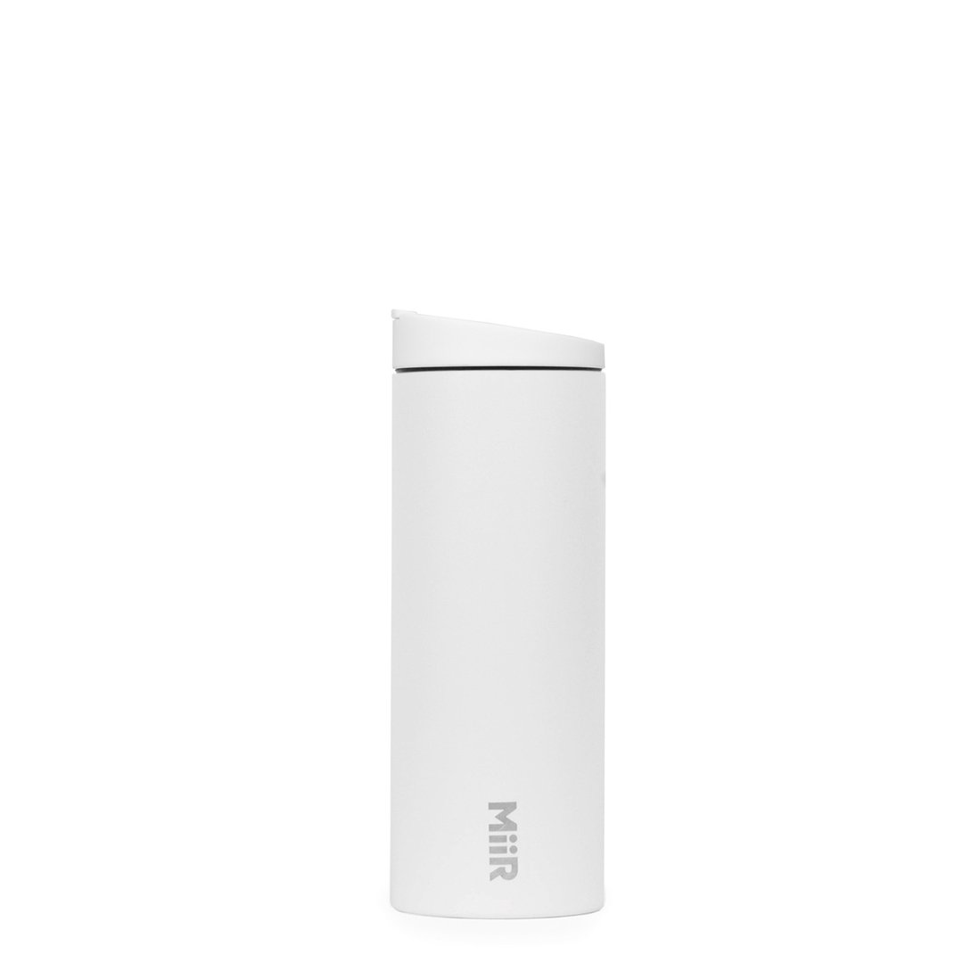 MiiR 双层真空 保温/保冰 易开盖 旅行 随身瓶 16oz/473ml 时尚白 - 保温瓶/保温杯 - 不锈钢 白色