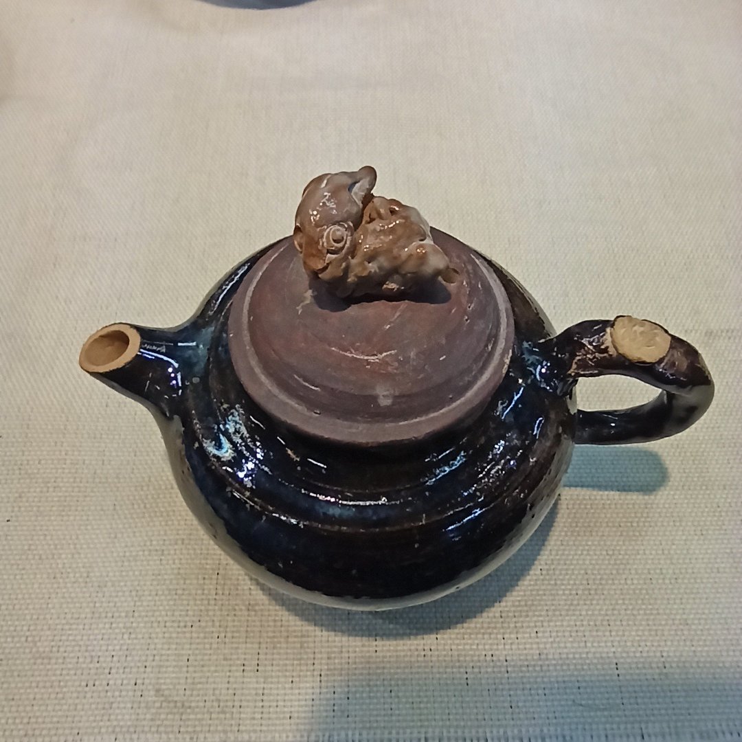 茶壶陈炫亨手创陶 - 茶具/茶杯 - 陶 蓝色