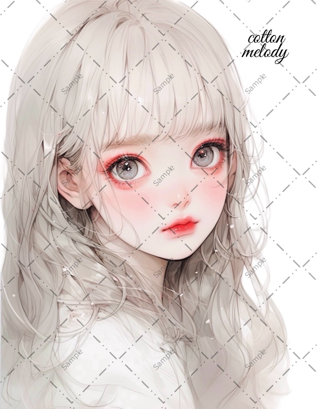 原创贴纸 No.74 人物贴纸 原创贴纸 人物贴纸 女孩贴纸 原创人物贴纸 - 贴纸 - 纸 