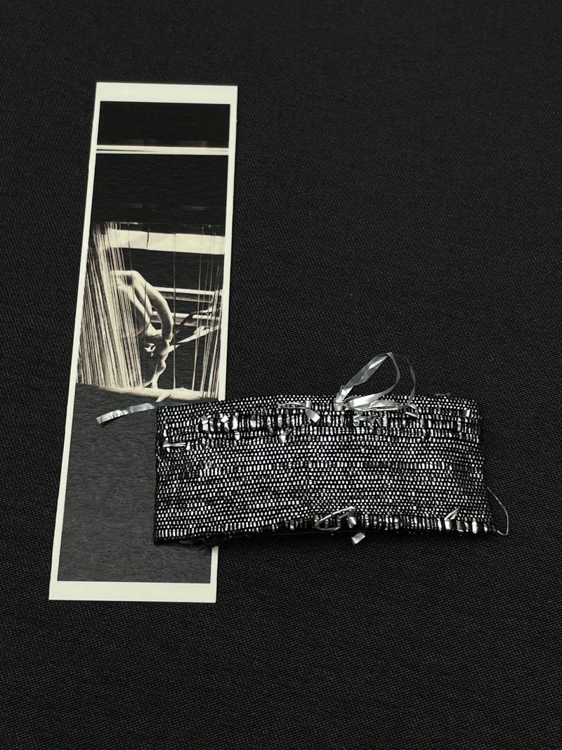 织间 手织蚕丝发夹 - 发饰 - 丝．绢 