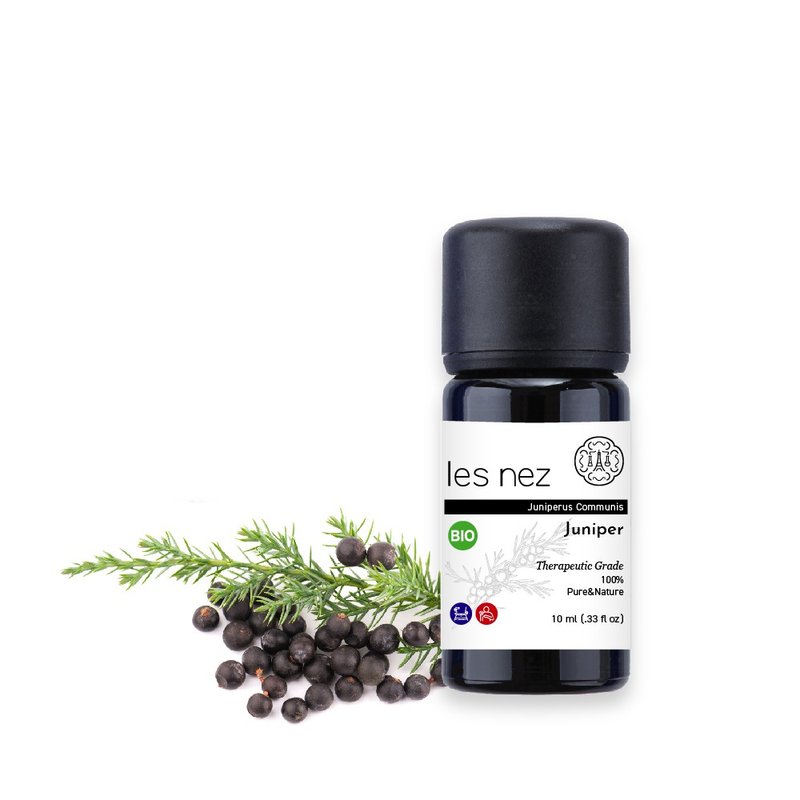 【Les nez 香鼻子】天然单方杜松浆果纯精油 10ML(天然芳疗等级) - 香薰/精油/线香 - 精油 黑色
