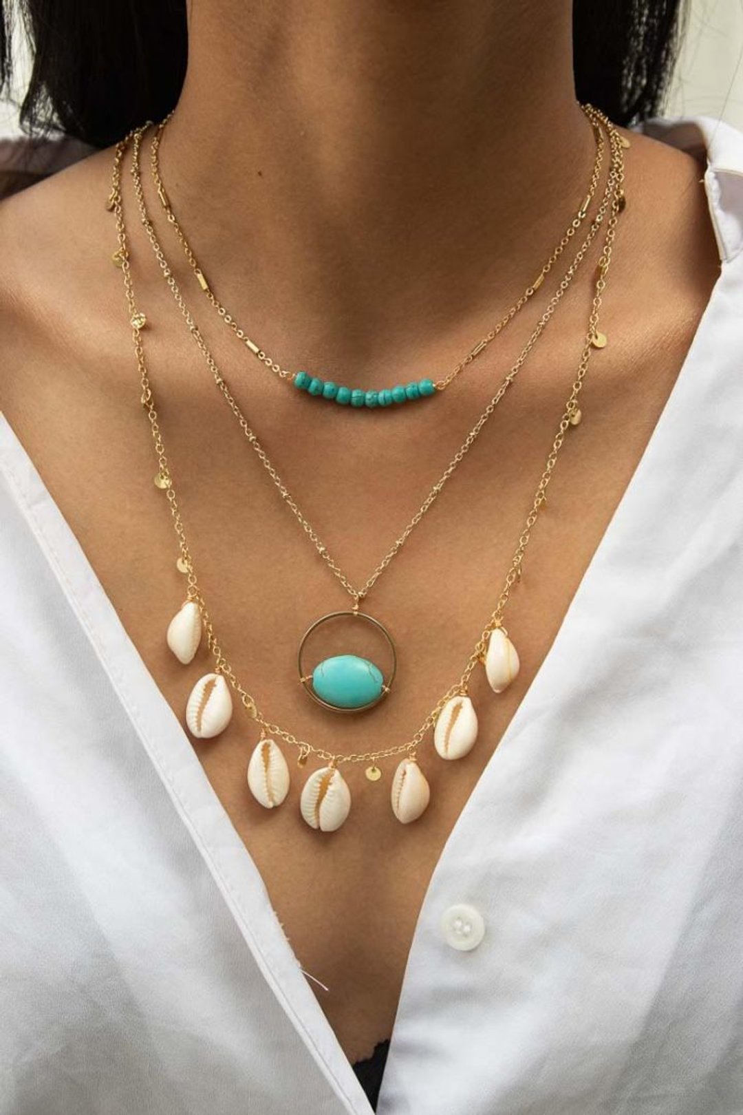 Yao Noi Necklace - 项链 - 其他材质 多色