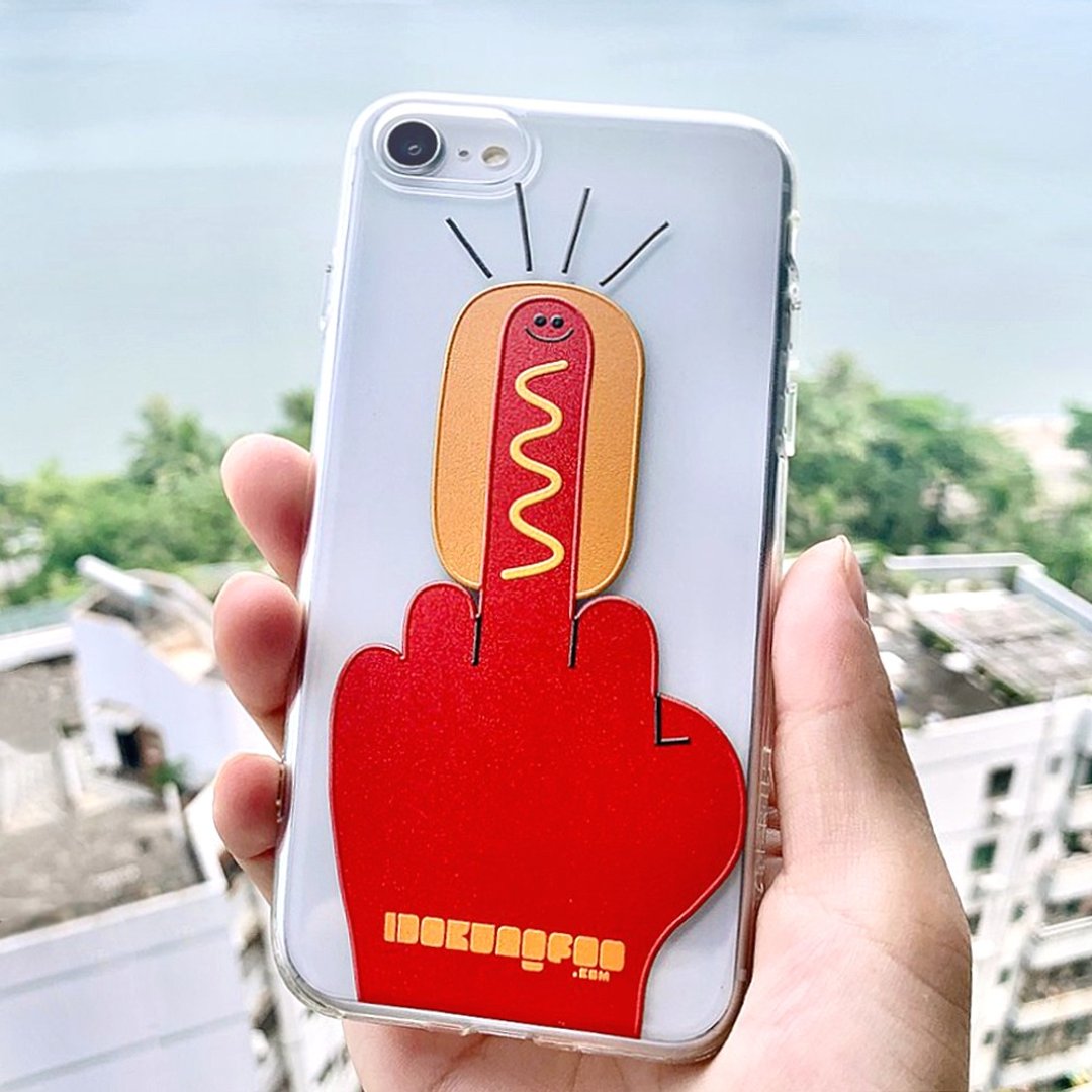 iPhone SE2/7/8 Plus Case Simon Oxley 软胶透明手机壳 手机套 - 手机壳/手机套 - 硅胶 透明