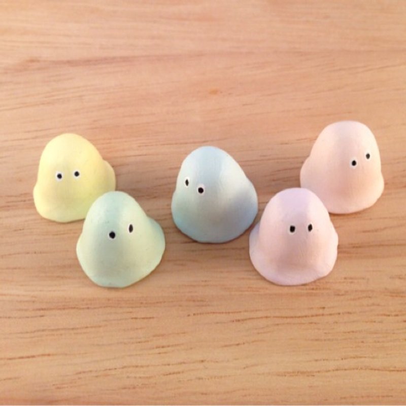 Slime-kun (small) set of 5 A - 摆饰 - 粘土 多色