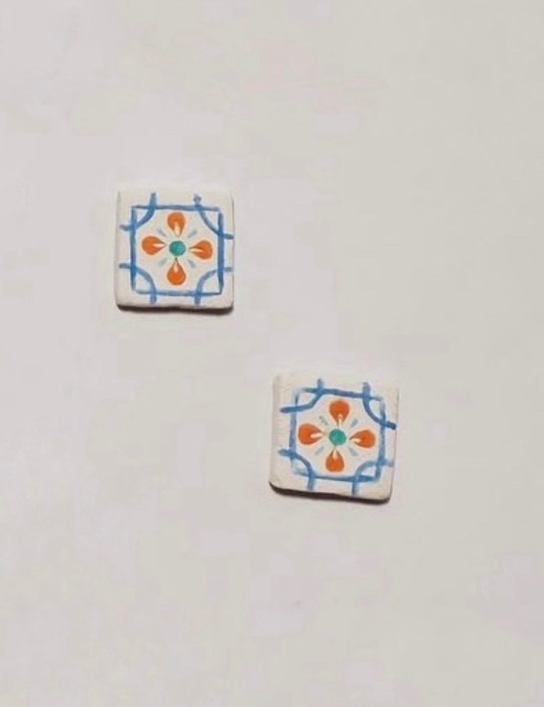 客订 - 手作/手绘耳环 - 耳环/耳夹 - 其他材质 多色