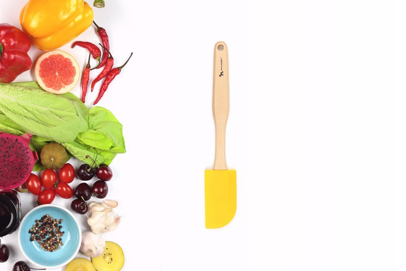 比斯特 硅胶刮刀 (山毛榉/枫木/樱桃木/核桃木) - 厨房用具 - 木头 