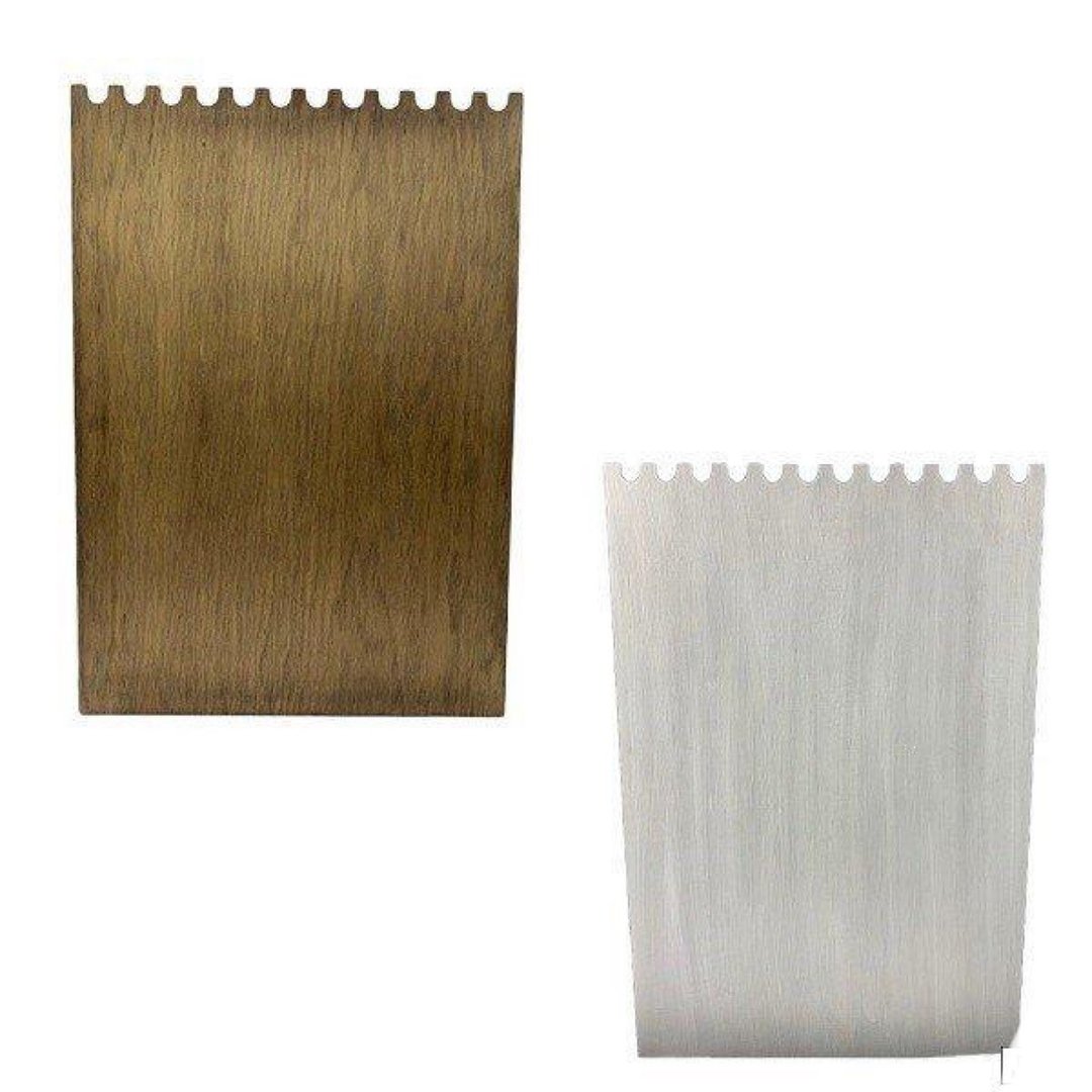 necklace board wooden long - 收纳用品 - 木头 咖啡色