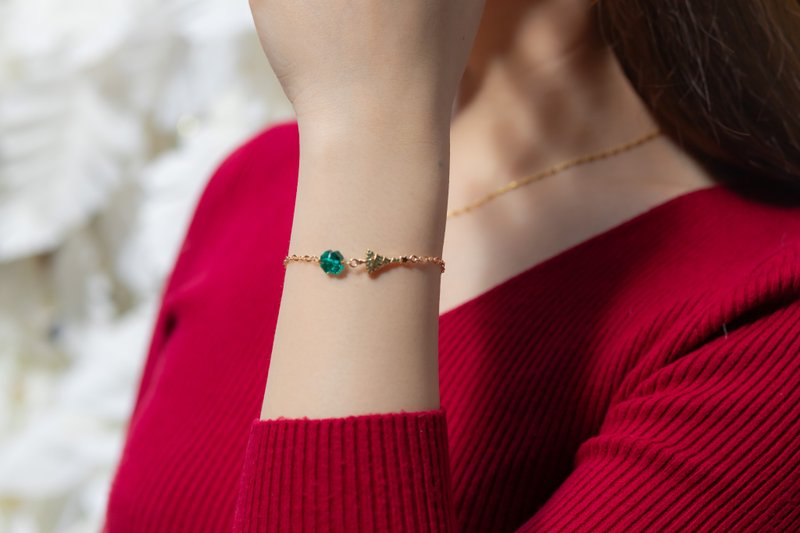 闪耀圣诞手链 - 手链/手环 - 其他金属 金色