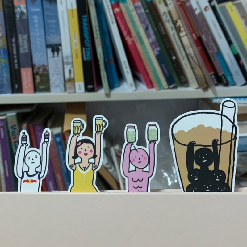 Sticker set "Refresh" - 贴纸 - 纸 多色