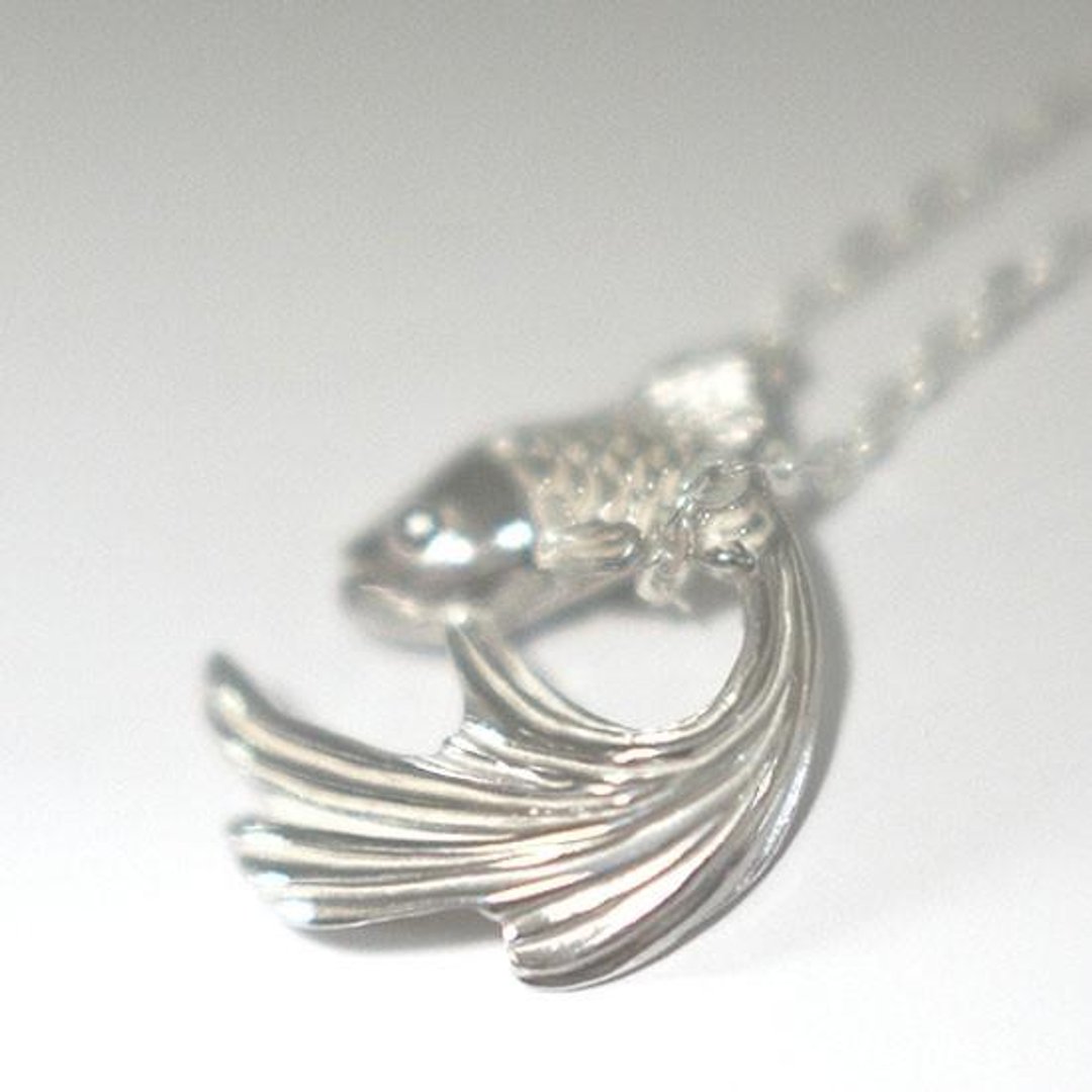 Goldfish pendant - 项链 - 其他金属 