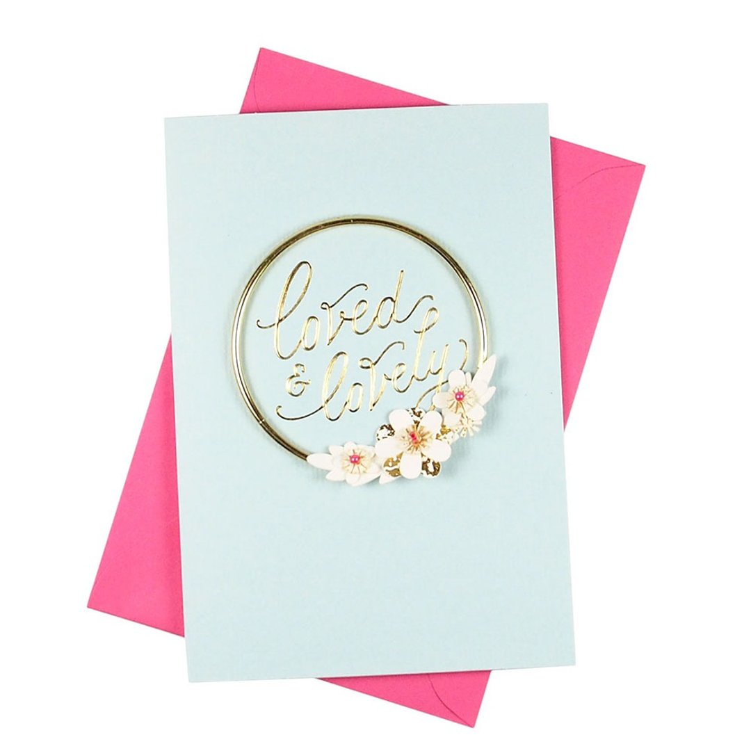 被爱的与可爱的【Hallmark-Signature经典手工卡片生日祝福】 - 卡片/明信片 - 纸 多色