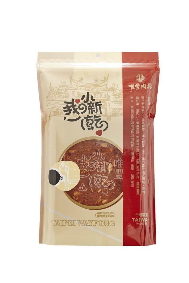 【唯丰肉松】杏仁脆片 - 肉干/肉松 - 新鲜食材 卡其色