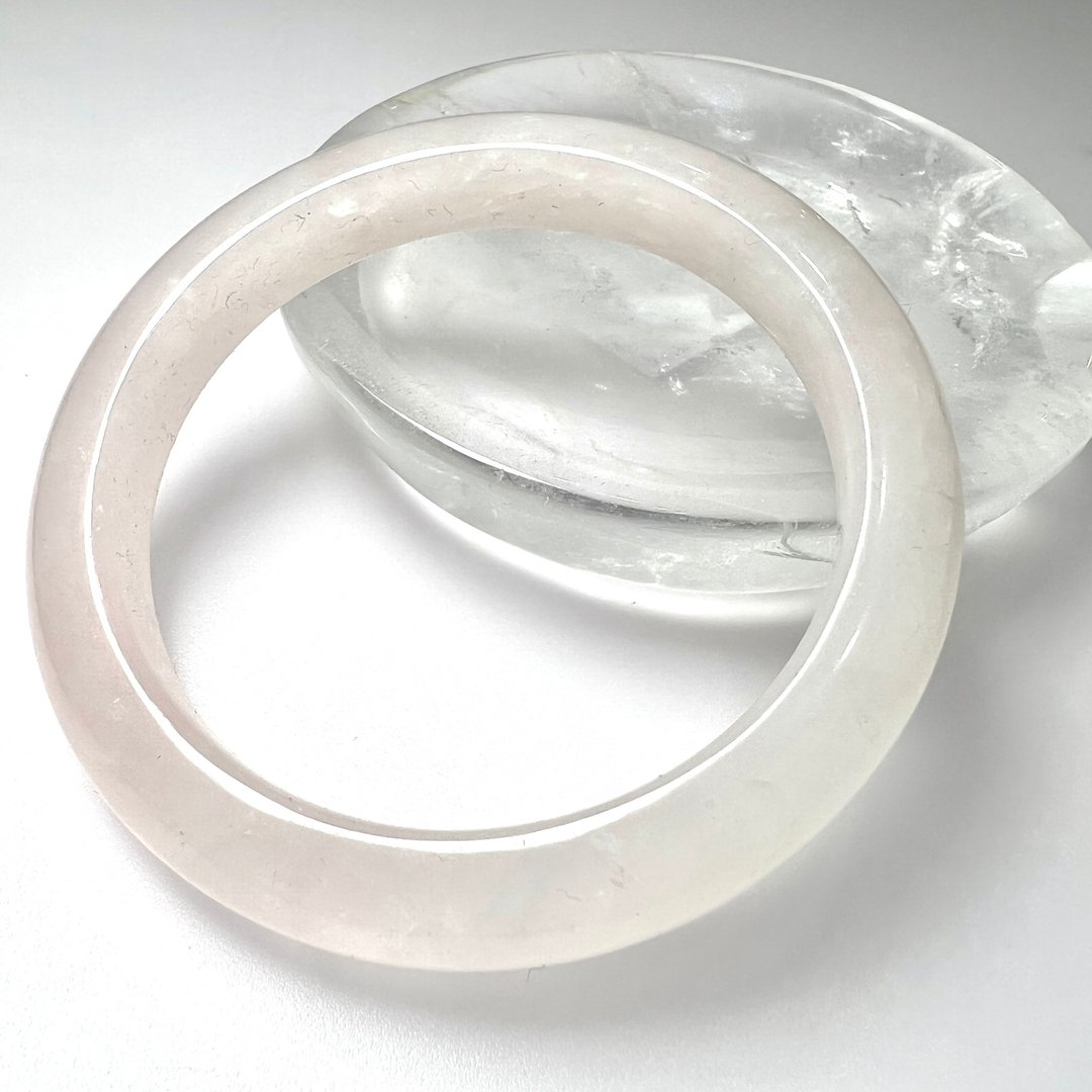 浅粉水晶手镯 | 水晶 | 水晶手镯 - 手链/手环 - 水晶 粉红色