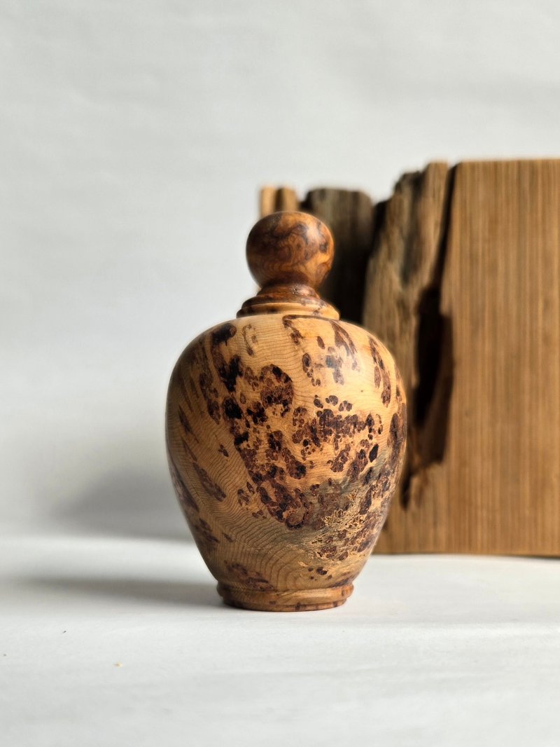 【桧木榴聚宝盆】台湾桧木榴 居家/办公/开运聚财摆/ - 摆饰 - 木头 