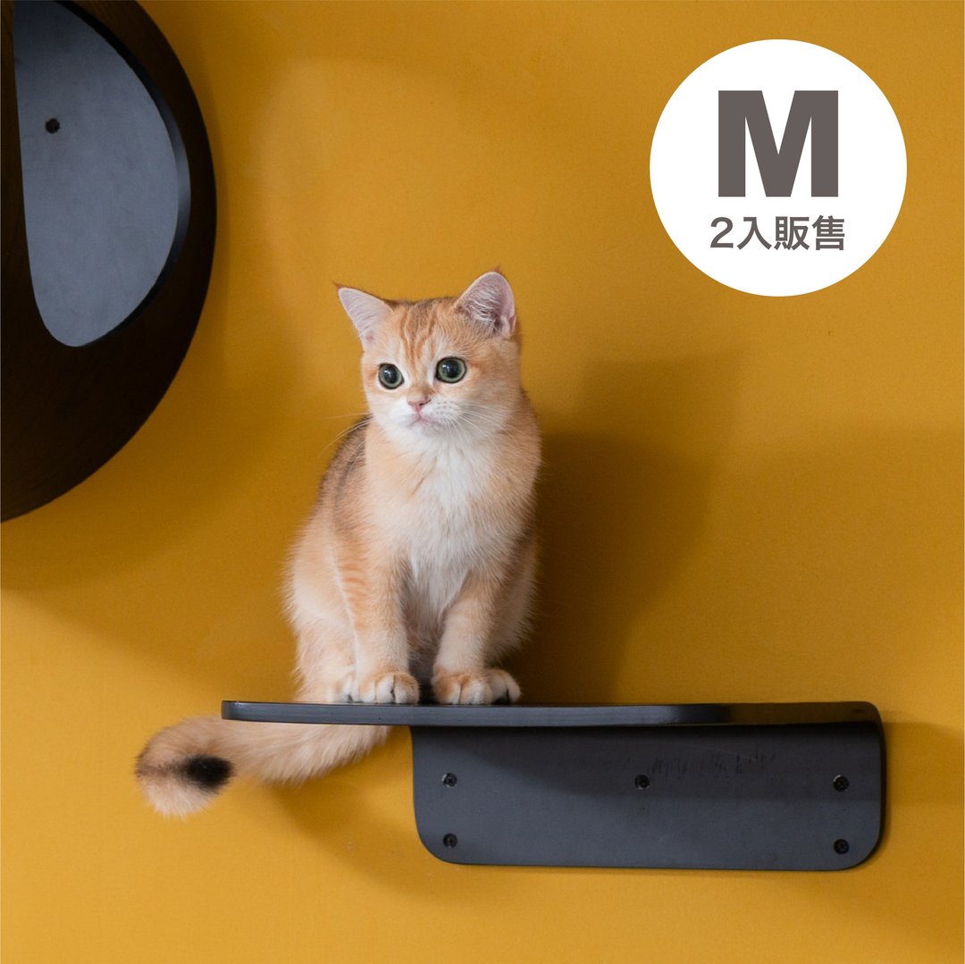猫踏板 Lack-M 黑色(二入) - 抓板/跳台 - 木头 黑色