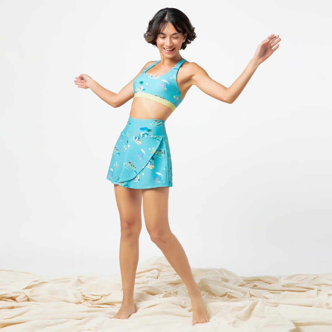 HAWAII SKIRTED SHORTS - 女装泳衣/比基尼 - 其他材质 