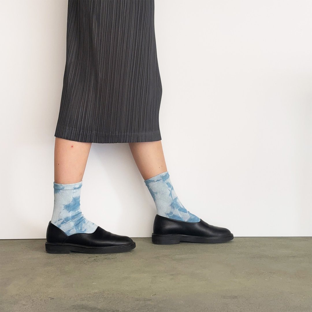 日本制造 靛蓝染色 JAPANBLUE INDIGO DYED SOCKS 5趾 #2 - 袜子 - 棉．麻 