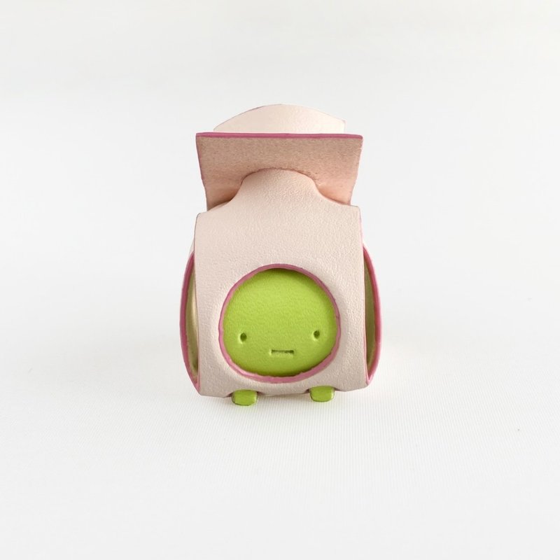 小皮革物体保护自己【sisyu / ししゅ】#BPLDP - 摆饰 - 真皮 粉红色