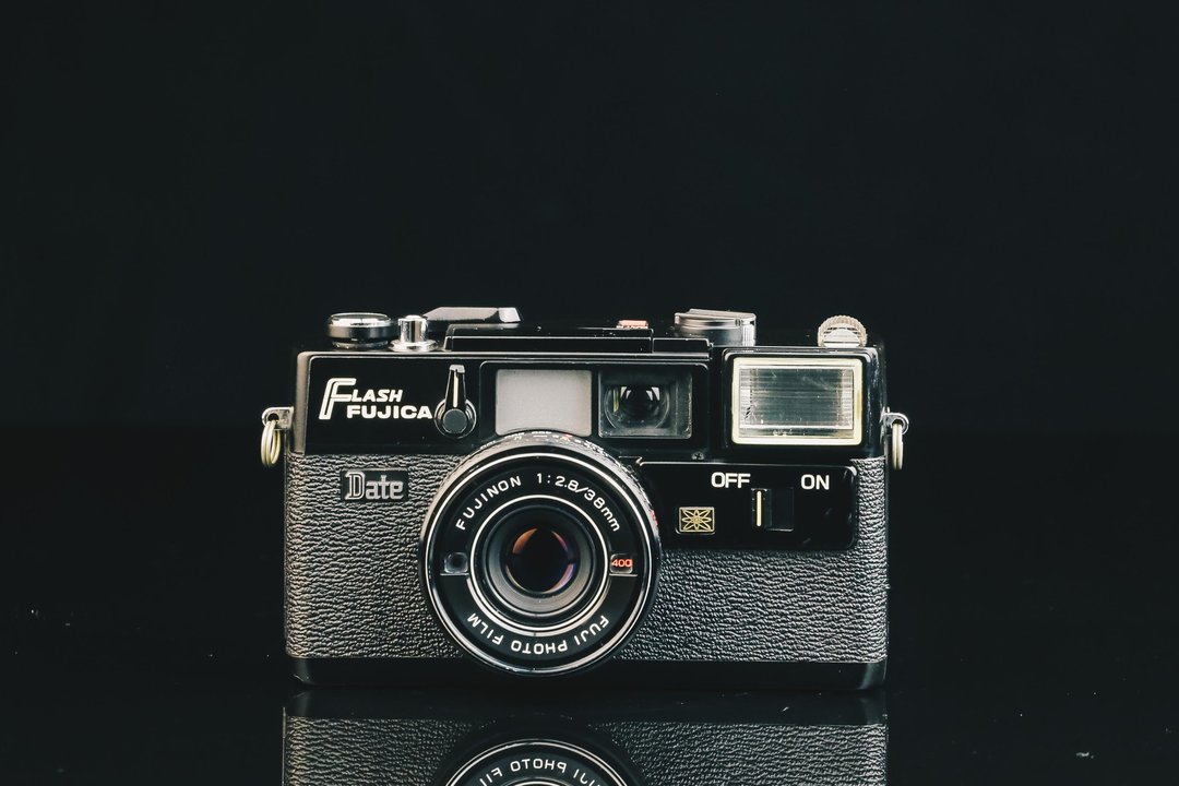 FUJICA FLASH DATE #0147 #135底片相机 - 相机 - 其他金属 黑色