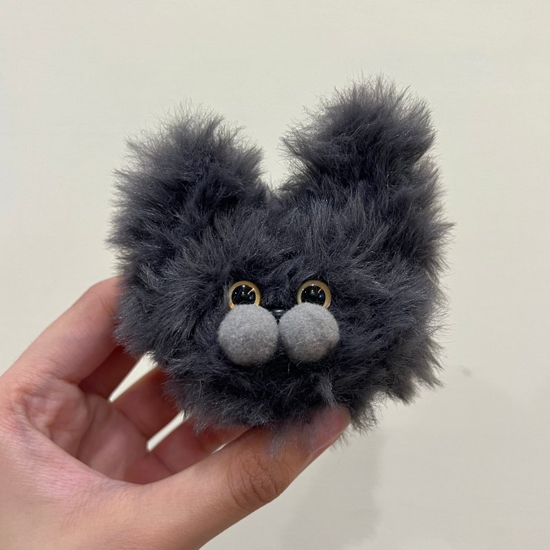 蛋蛋装脸上 胡须收集器 - 蓝猫 - 玩偶/公仔 - 其他材质 灰色