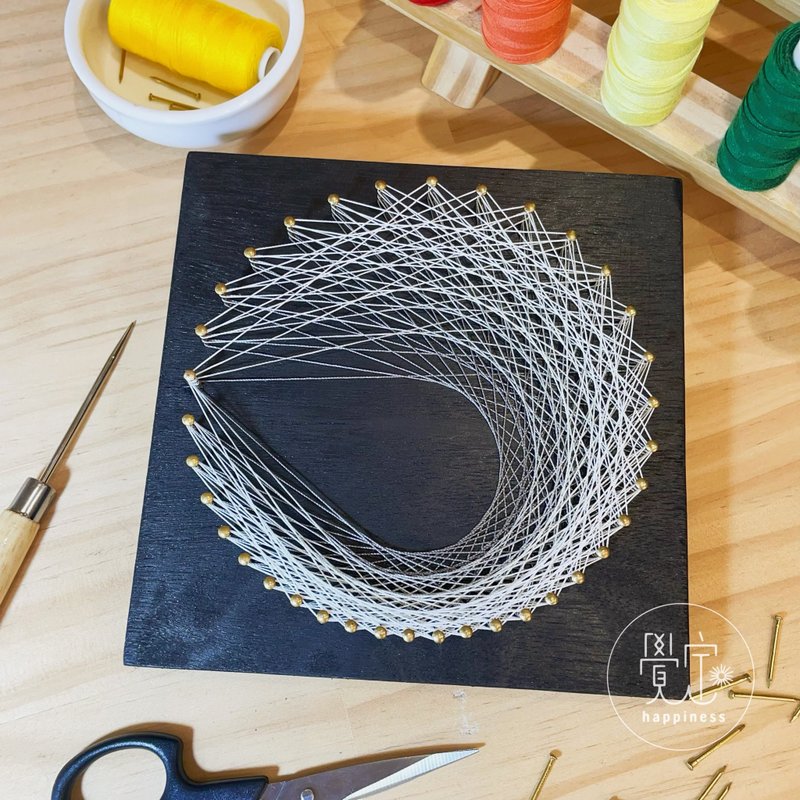 Stringart 艺术创作品 - 摆饰 - 其他材质 多色