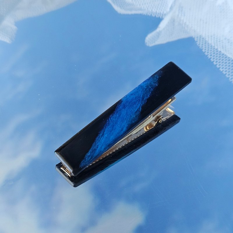 【银河系列】- 银河发夹 - - 发饰 - 树脂 黑色