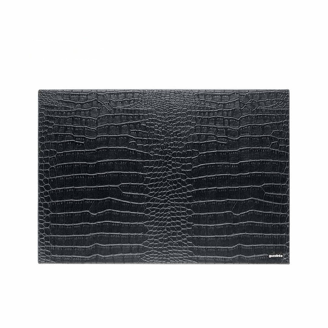 仿鳄鱼皮纹餐垫-43×30CM-黑 - 餐垫/桌巾 - 塑料 黑色