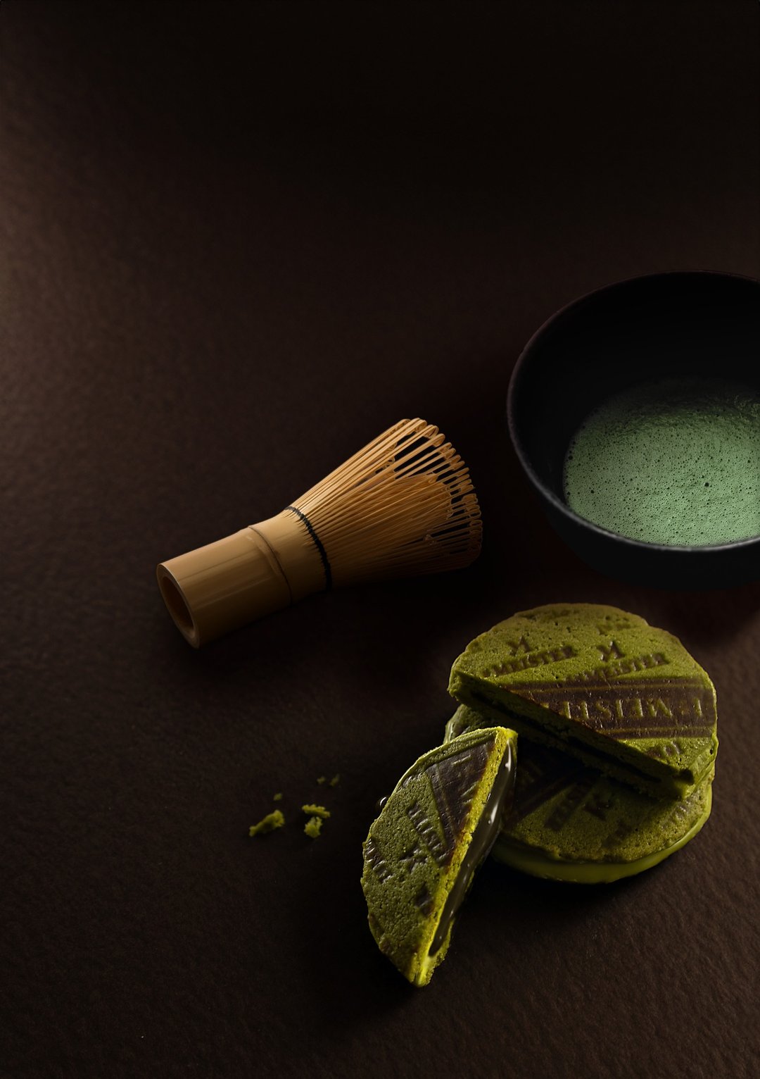 日本红帽子 限时贩售 1st MEISTER 抹茶焦糖夹心饼干 - 8 入 - 蛋糕/甜点 - 新鲜食材 金色