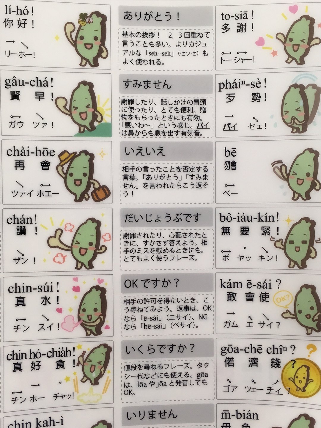 台湾达A4资料夹eco台语短句版本 - 文件夹/资料夹 - 塑料 白色