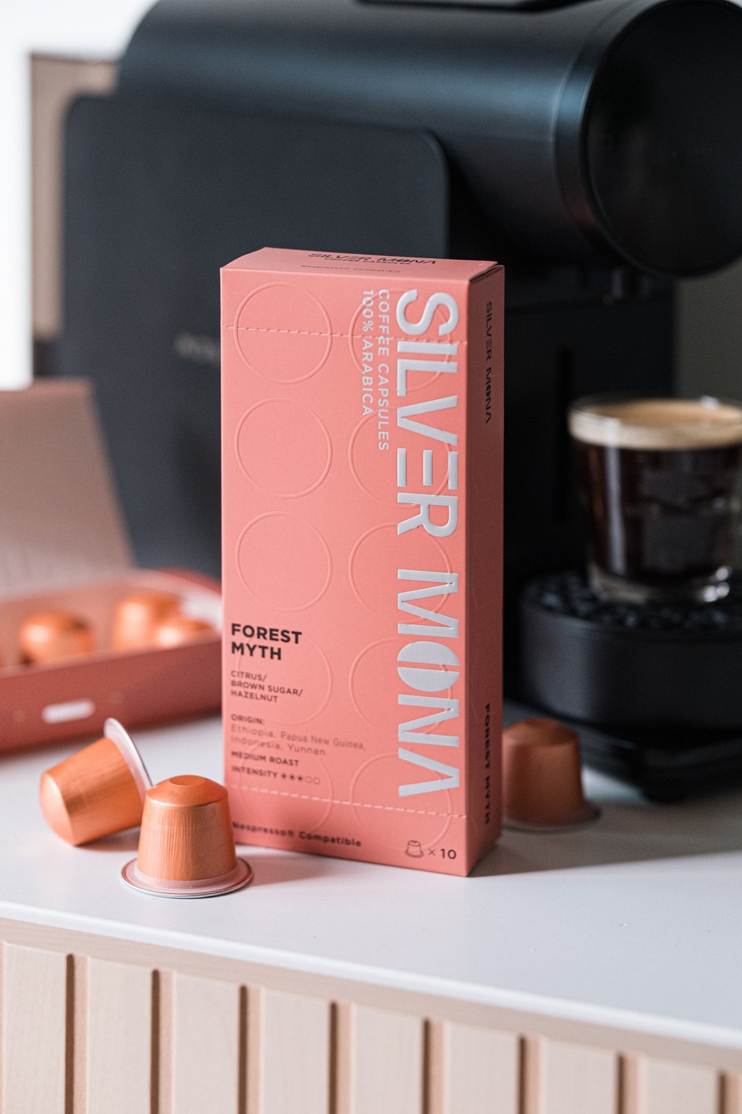 Silver Mona - Forest Myth Coffee Capsules 森之果漾咖啡胶囊 - 咖啡 - 纸 