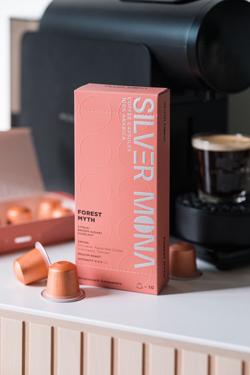 Silver Mona - Forest Myth Coffee Capsules 森之果漾咖啡胶囊 - 咖啡 - 纸 