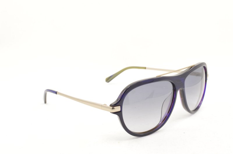 香港品牌Solex 千禧年限量复刻 SX12002 D ZEISS 蔡司镜片复古太阳眼镜 - 眼镜/眼镜框 - 塑料 蓝色