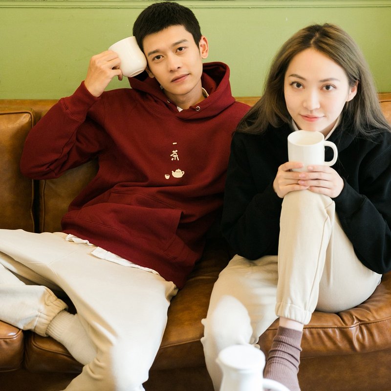 skov. 一茶一饭 原创设新款秋冬连帽卫衣轻绒计帽衫保暖舒适 - 中性连帽卫衣/T 恤 - 棉．麻 