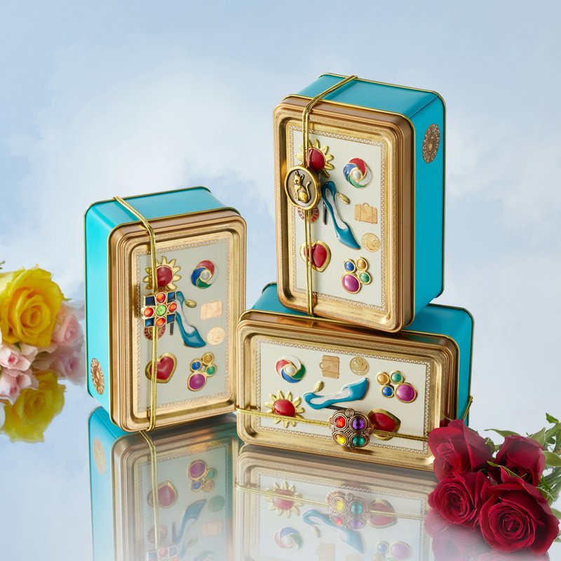 I 3 盒组 I 8 入装 低糖无麸质 Beauty 白巧克力脆片迷你珠宝盒 - 巧克力 - 新鲜食材 