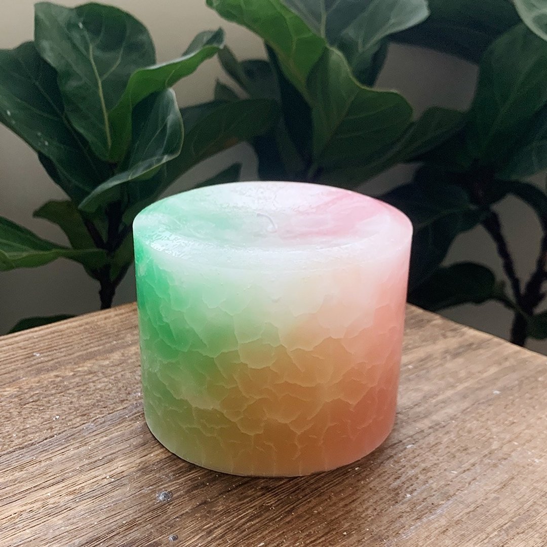 日式蜡烛 - 随机渐层蜡烛 - 蜡烛/烛台 - 蜡 