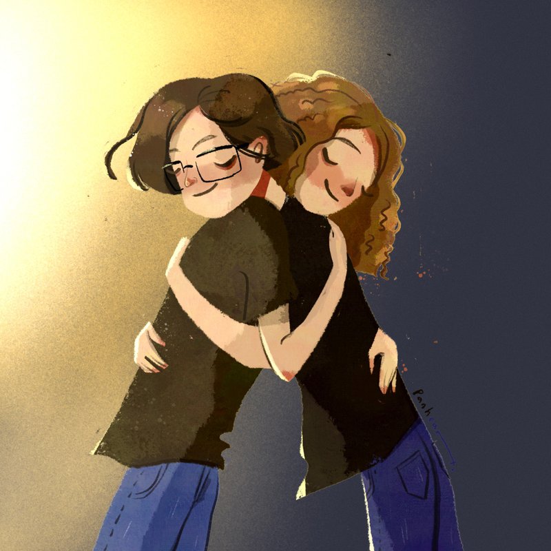 让我画画你// 可能不似颜绘 - 订制画像 - 其他材质 白色