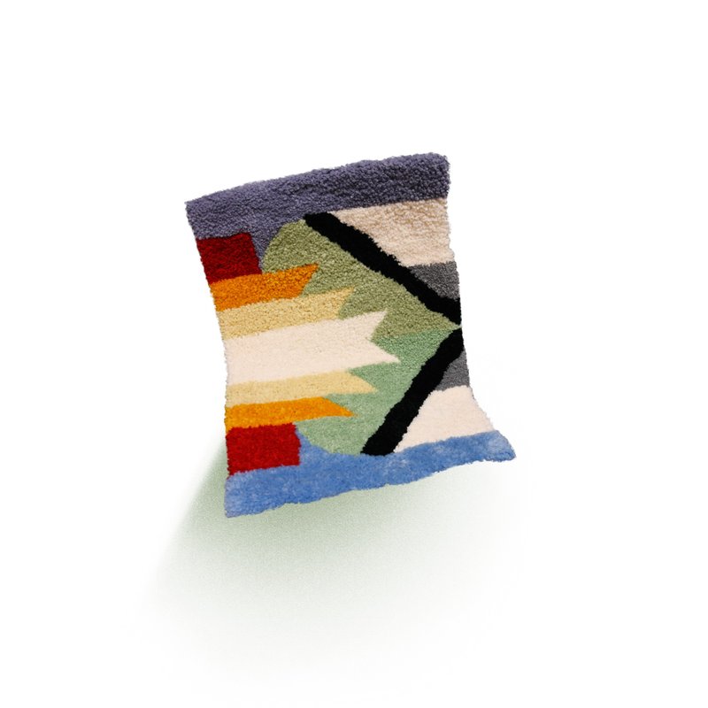 神殿 - 簇绒毛毯 - 地垫/地毯 - 其他人造纤维 多色