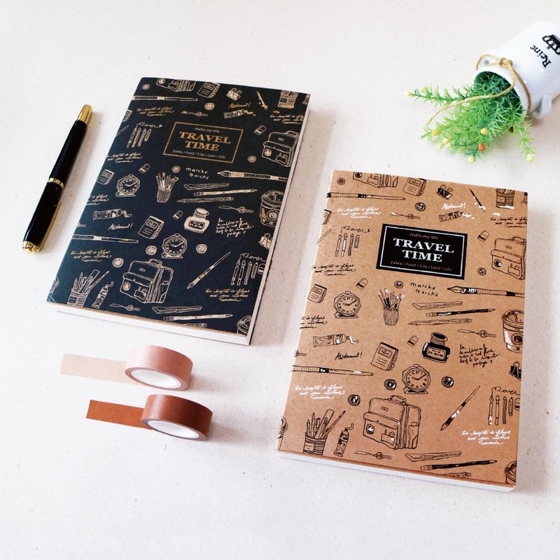 Ching Ching X 旅行时光系列 CB-2533 25K璀璨时光空白手绘本 - 笔记本/手帐 - 纸 