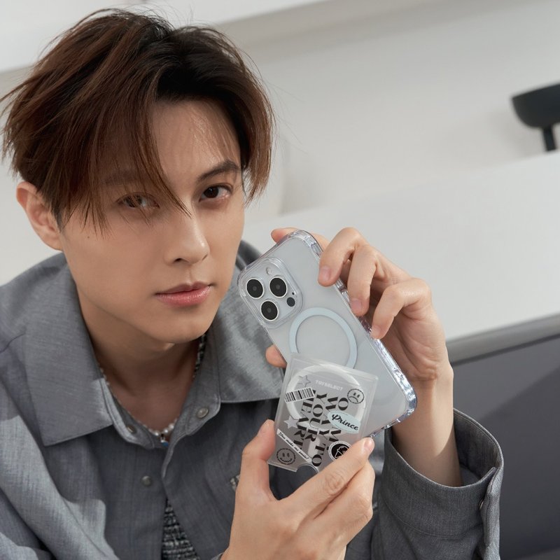 P.STAR On My Way MagSafe磁吸卡片夹 - 手机配件 - 塑料 黑色