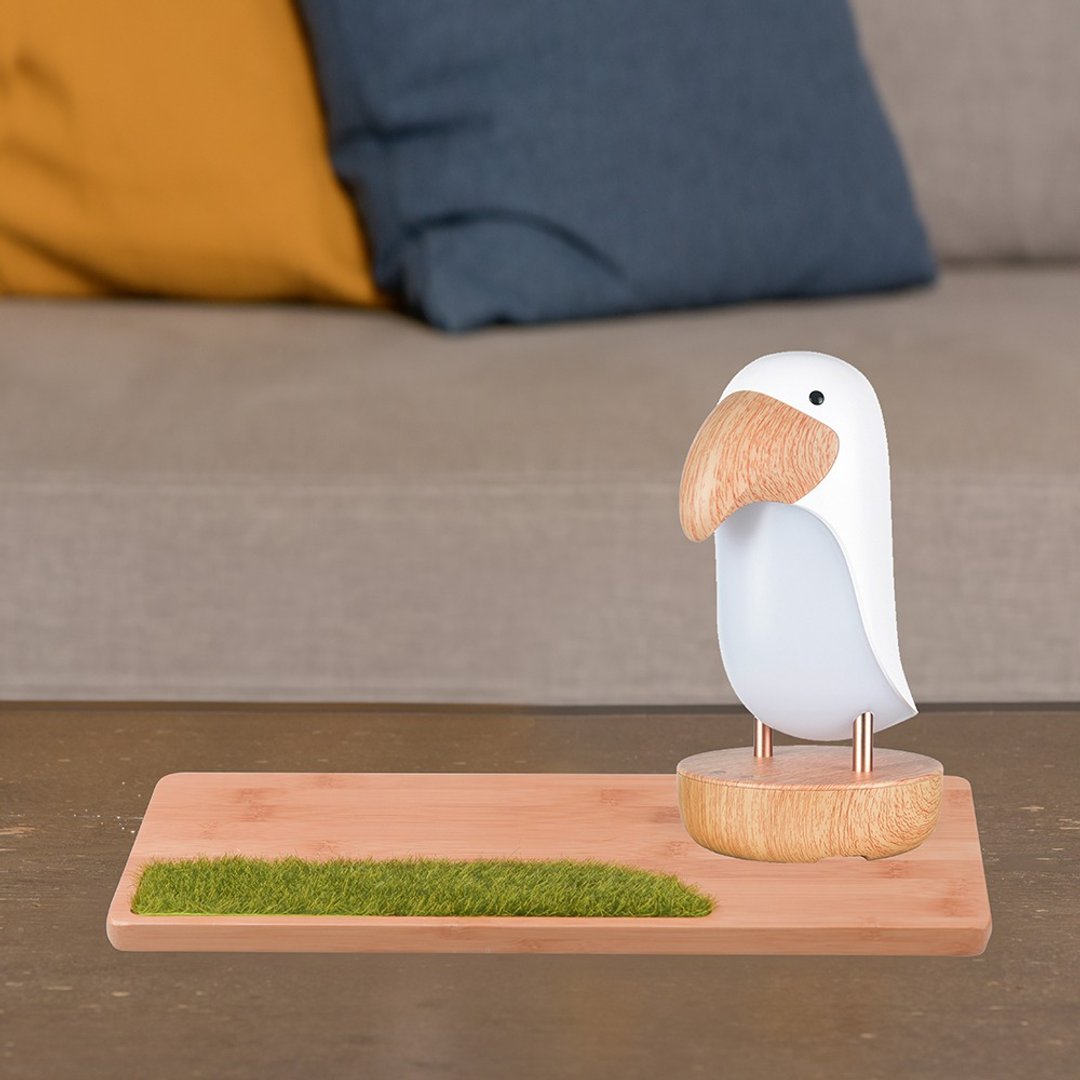 【超值福袋】草竹置物盘Toucan Bird大嘴鸟呼吸气氛灯小夜灯 - 灯具/灯饰 - 其他材质 多色