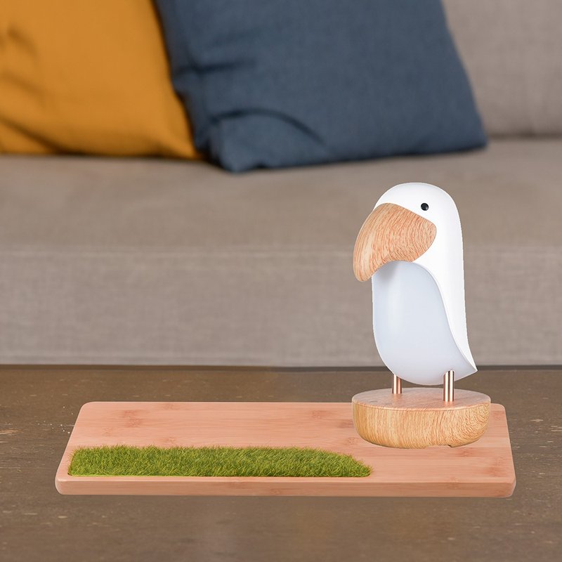 【超值福袋】草竹置物盘Toucan Bird大嘴鸟呼吸气氛灯小夜灯 - 灯具/灯饰 - 其他材质 多色