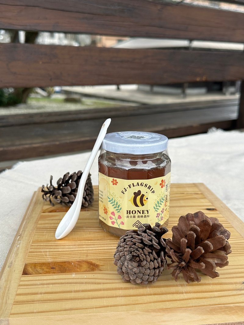 【棋建壂 HONEY】100%纯天然森林野花蜜 野花蜜红淡蜜 300g - 蜂蜜/黑糖 - 其他材质 橘色