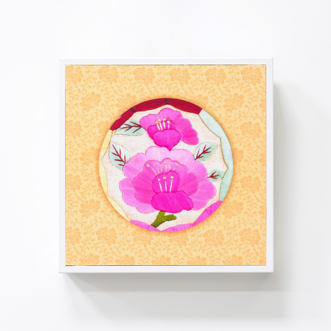 国立历史博物馆系列 | Art Frame | 数位微喷艺术框画 {花簇} - 海报/装饰画/版画 - 其他材质 橘色